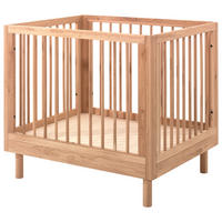 LAUFGITTER 99/88/79 cm  - Eichefarben, MODERN, Holz (99/88/79cm) - Vipack