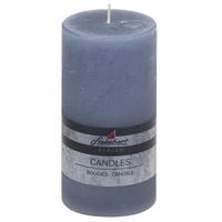 STUMPENKERZE 7,8/15,0 cm  - Blau, Basics, Naturmaterialien (7,8/15,0cm)