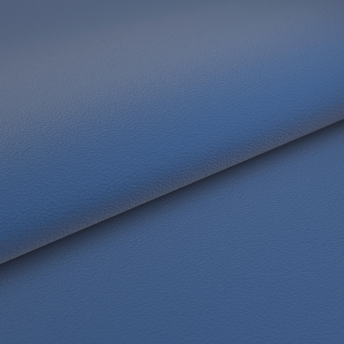 DREHSTUHL Lederlook Blau, Schwarz  - Blau/Schwarz, MODERN, Kunststoff/Textil (70/103-115/70cm)