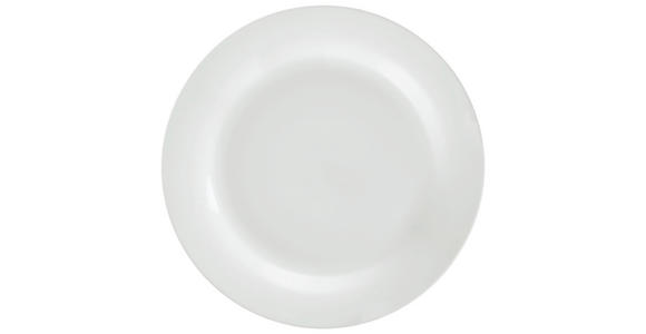 SPEISETELLER 27,5 cm - Weiß, Basics, Keramik (27,5cm) - Boxxx