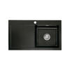 SPÜLE Mera 90 / 50740187  - Schwarz, Basics, Keramik (90/20/51cm) - Systemceram