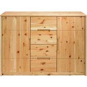 KOMMODE 135/98/45 cm - Zirbelkieferfarben, Natur, Holz (135/98/45cm) - Linea Natura