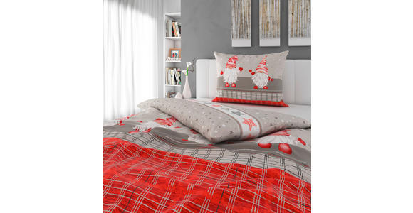 BETTWÄSCHE Flanell 140/200 cm  - Anthrazit, KONVENTIONELL, Textil (140/200cm) - Esposa