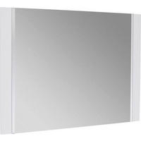WANDSPIEGEL 90/68/2 cm  - Weiss, Design, Glas/Holzwerkstoff (90/68/2cm) - Novel