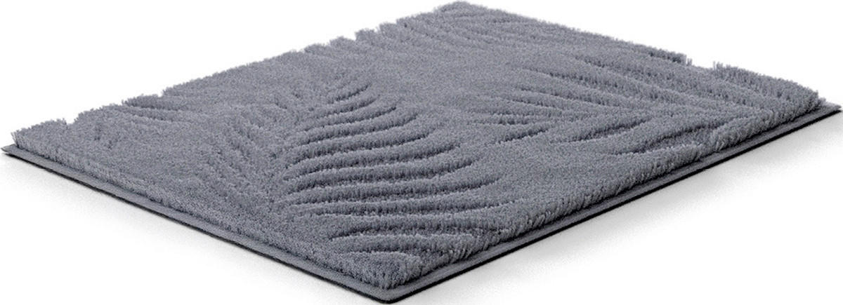 BIDET-VORLEGER Anthrazit 50/60 cm  - Anthrazit, Basics, Kunststoff/Textil (50/60cm) - Grund