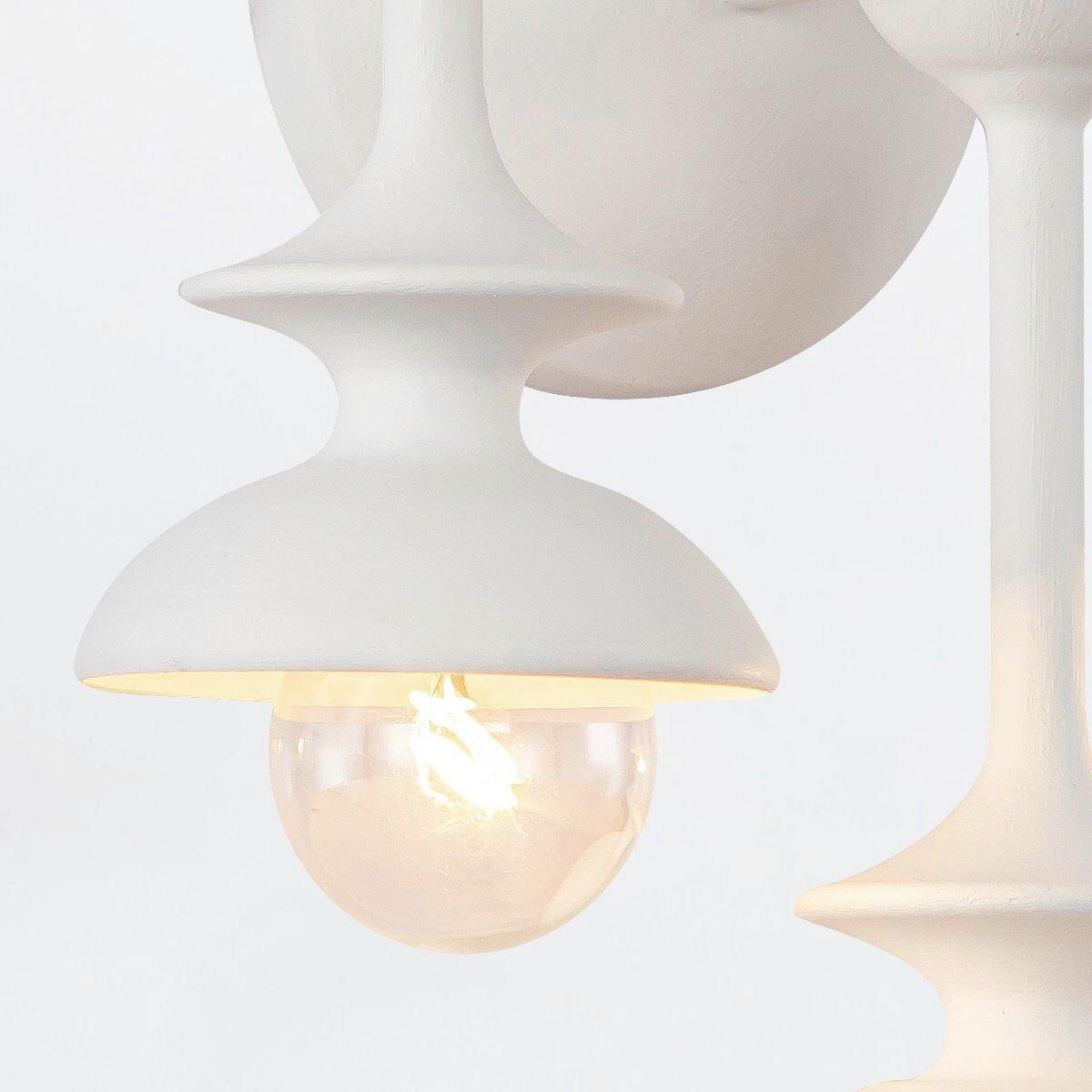 WANDLEUCHTE    - Weiß, KONVENTIONELL, Metall (35,6/27,9/14cm) - Elstead Lighting