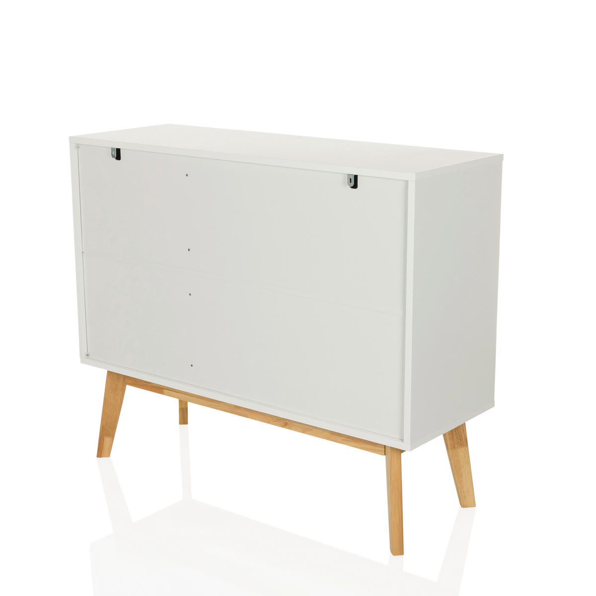 SIDEBOARD  in 97/80/34 cm  - Hellbraun/Weiß, MODERN, Holzwerkstoff (97/80/34cm) - MID.YOU