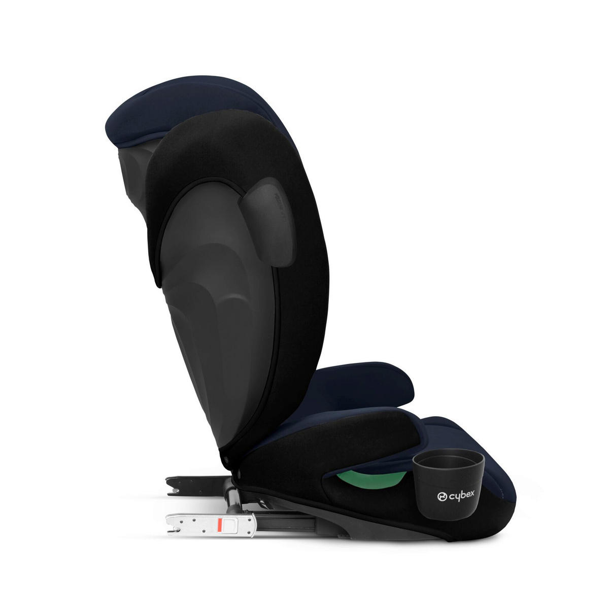 KINDERAUTOSITZ Solution B4 i-Fix  - Schwarz/Dunkelblau, Basics, Kunststoff/Textil (39/64/57cm) - cybex SILVER