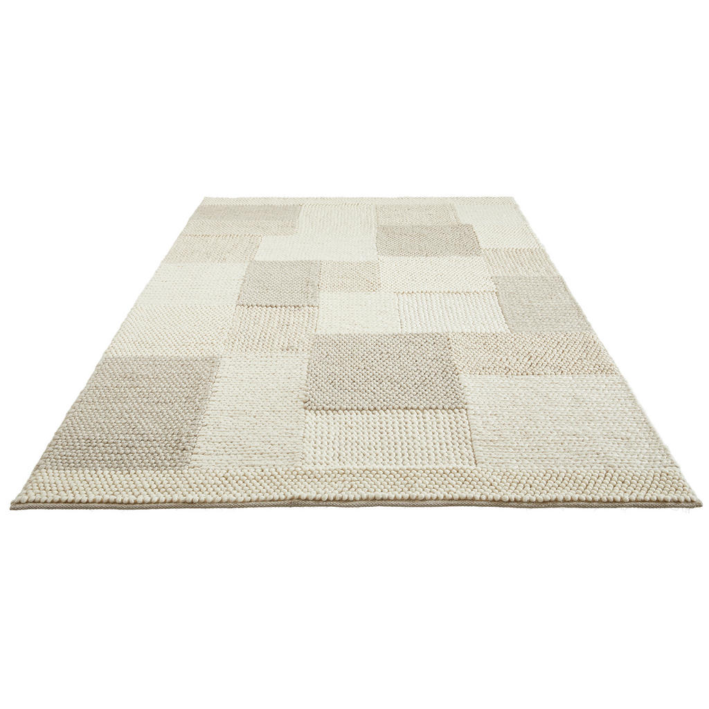 Thumbnail - Linea Natura Handwebteppich Nordic, Weiß, Textil, rechteckig, 160x230 cm, in verschiedenen Größen erhältlich, Teppiche &...