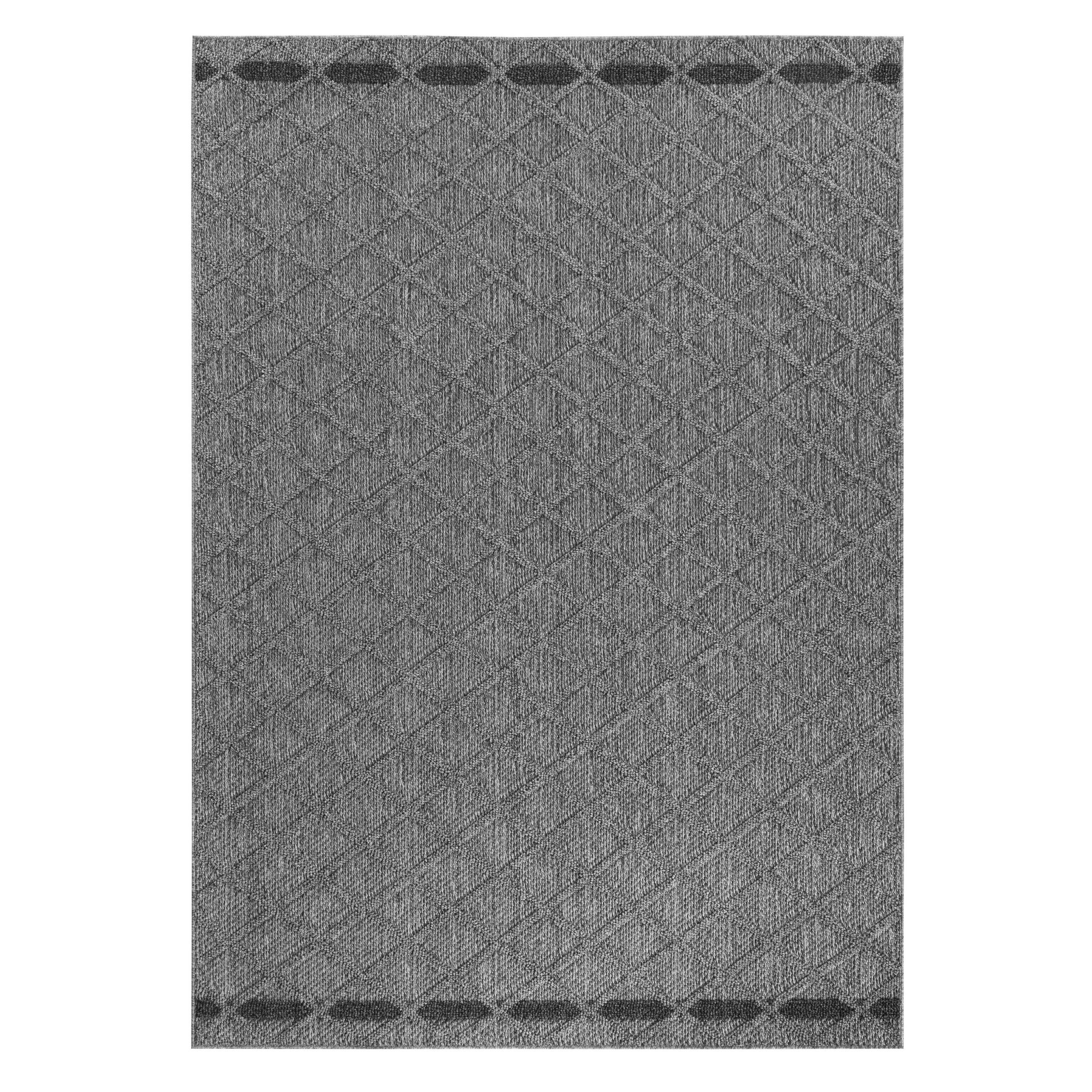 OUTDOORTEPPICH 120/170 cm Patara Grau  - Grau, Design, Textil (120/170cm) - Novel