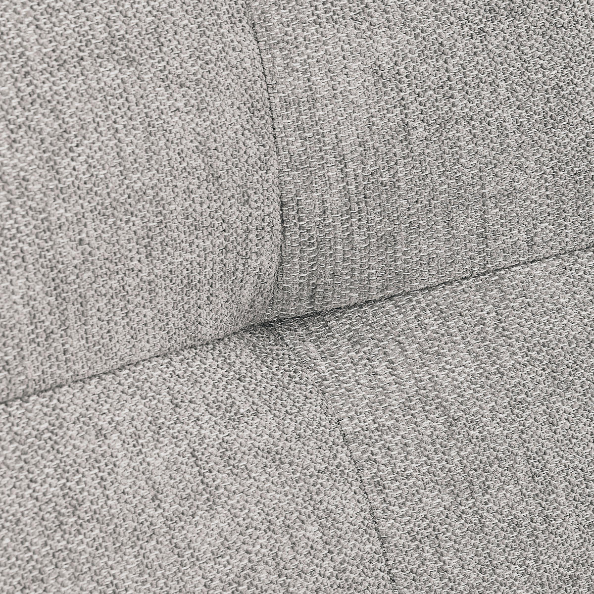 ECKSOFA in Flachgewebe Grau  - Schwarz/Grau, Konventionell, Kunststoff/Textil (292/189cm) - Carryhome