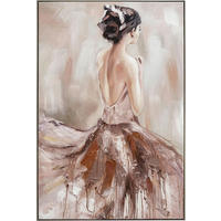 KUNSTDRUCK  - Silberfarben/Braun, LIFESTYLE, Holz/Kunststoff (70/120cm) - Monee