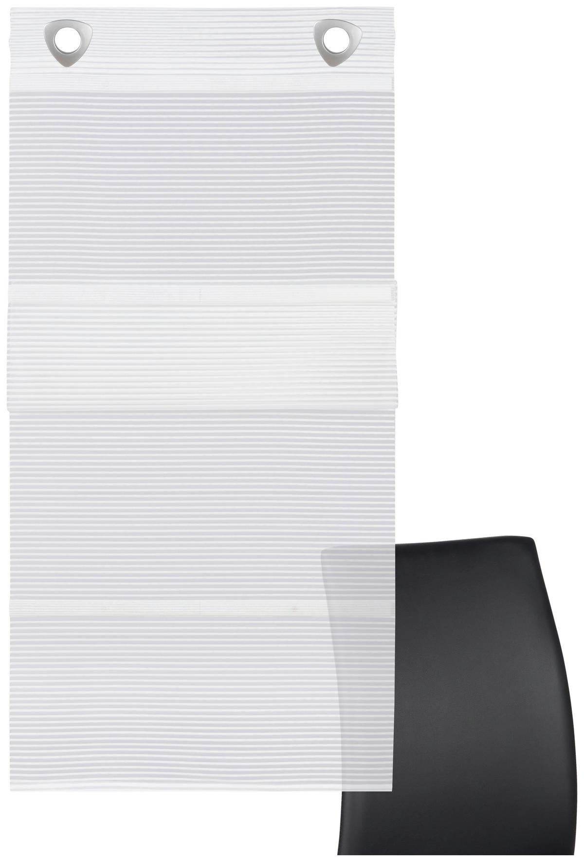 MAGNETROLLO  halbtransparent  45/130 cm    - Perlmutt, Basics, Textil (45/130cm) - Novel