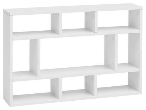 WANDREGAL 75/51/16 cm  - Weiss, Konventionell, Holzwerkstoff (75/51/16cm) - MID.YOU