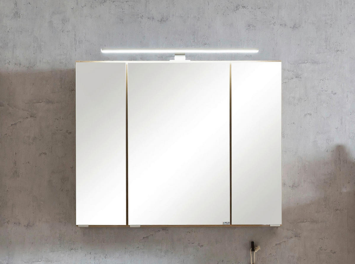 SPIEGELSCHRANK 80/64/20 cm  - Modern, Glas/Holzwerkstoff (80/64/20cm) - Held