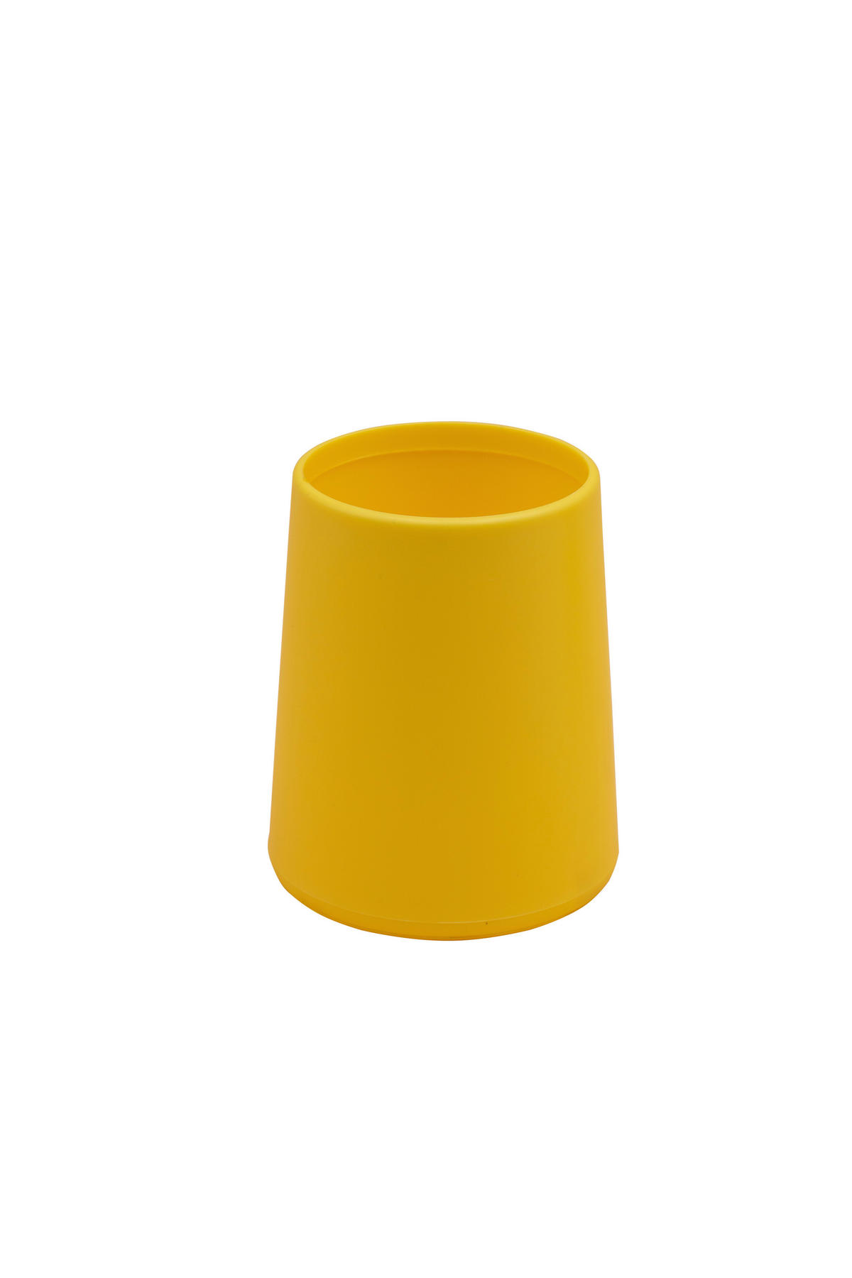 ZAHNPUTZBECHER Kunststoff  - Gelb, Basics, Kunststoff (8/10/8cm) - Sadena
