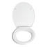 WC-SITZ Grau, Schwarz, Weiß - Schwarz/Weiß, Basics, Kunststoff (38/5,5/46cm) WC-SITZ Grau, Schwarz, Weiß - Schwarz/Weiß, Basics, Kunststoff (38/5,5/46cm)