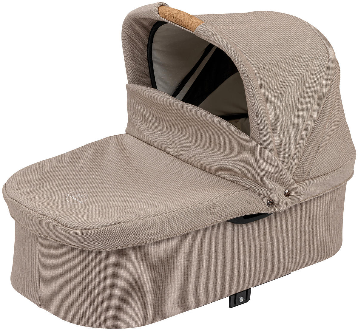LIEGEWANNE - Sandfarben/Weiß, Basics, Textil (83/62/44cm) - Naturkind
