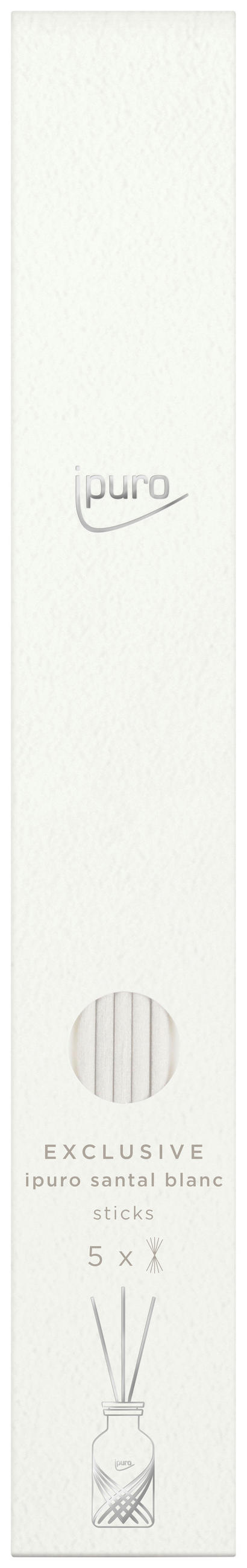 DIFUZOR CU BEȚIȘOARE PARFUMATE   - alb, Basics, lemn (0,45/4,3/29,8cm) - Ipuro