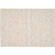 HANDWEBTEPPICH 120/180 cm Havre Naturfarben, Beige  - Beige/Naturfarben, Basics, Textil (120/180cm) - Linea Natura