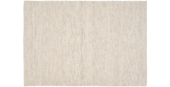 HANDWEBTEPPICH 120/180 cm Havre Naturfarben, Beige  - Beige/Naturfarben, Basics, Textil (120/180cm) - Linea Natura