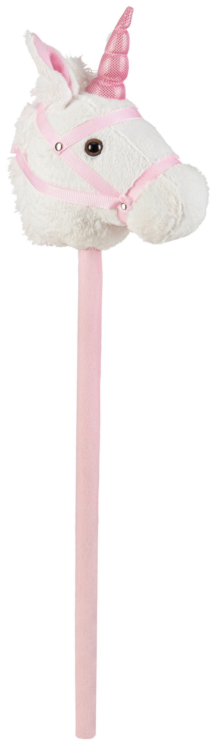 STECKENPFERD - Weiß, Basics, Kunststoff/Textil (80cm) - My Baby Lou