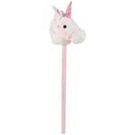 STECKENPFERD  - Weiß, Basics, Kunststoff/Textil (80cm) - My Baby Lou