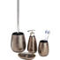 ZAHNPUTZBECHER - Goldfarben/Braun, Basics, Keramik (8,3/11,4cm)