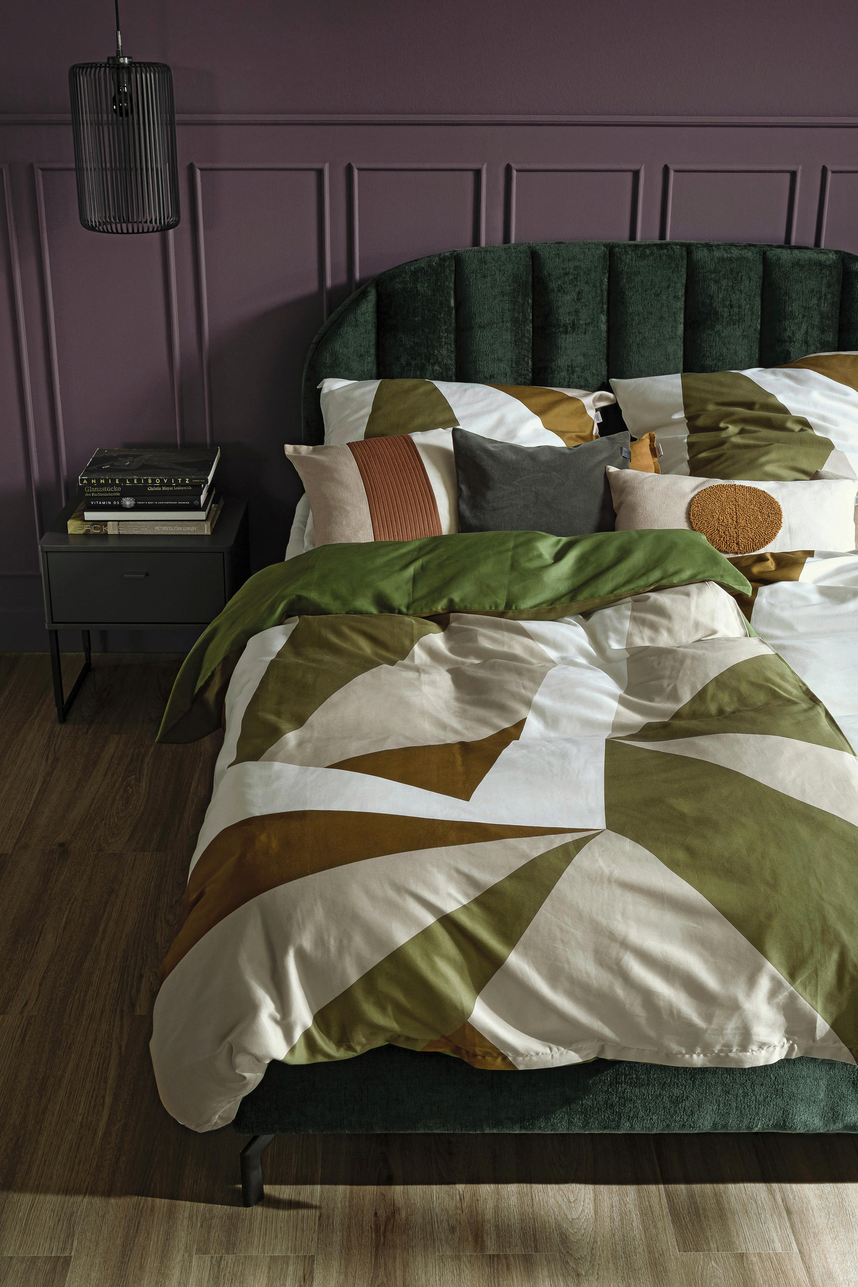 WENDEBETTWÄSCHE Satin 135/200 cm  - Creme/Braun, Design, Textil (135/200cm) - Schöner Wohnen