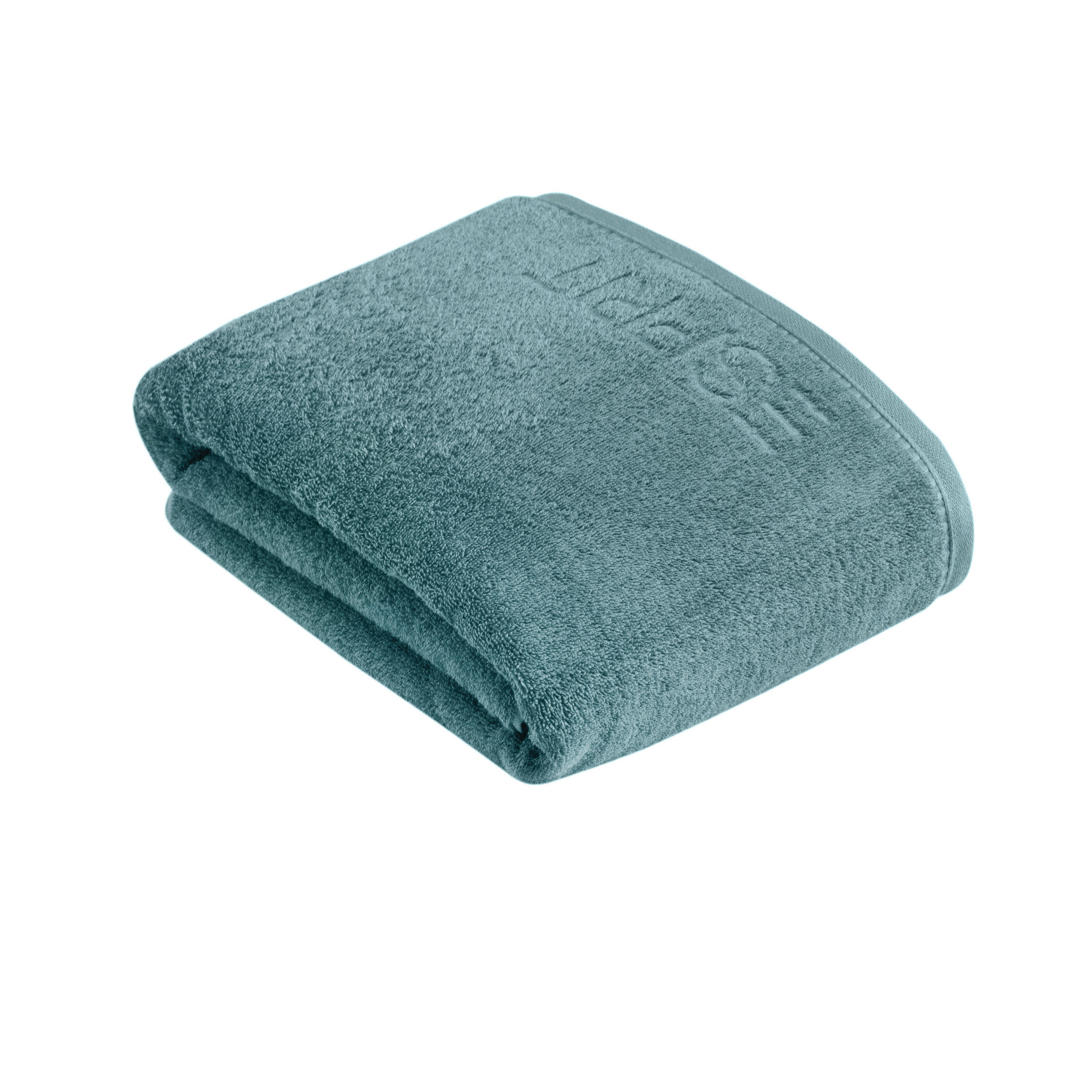 BADETUCH Solid Blau 150/100 cm  - Blau, KONVENTIONELL, Textil (150/100cm) - Vossen