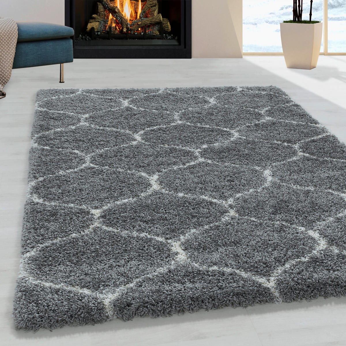 LÄUFER 80/250 cm Salsa 3201 Grau  - Grau, Design, Textil (80/250cm)