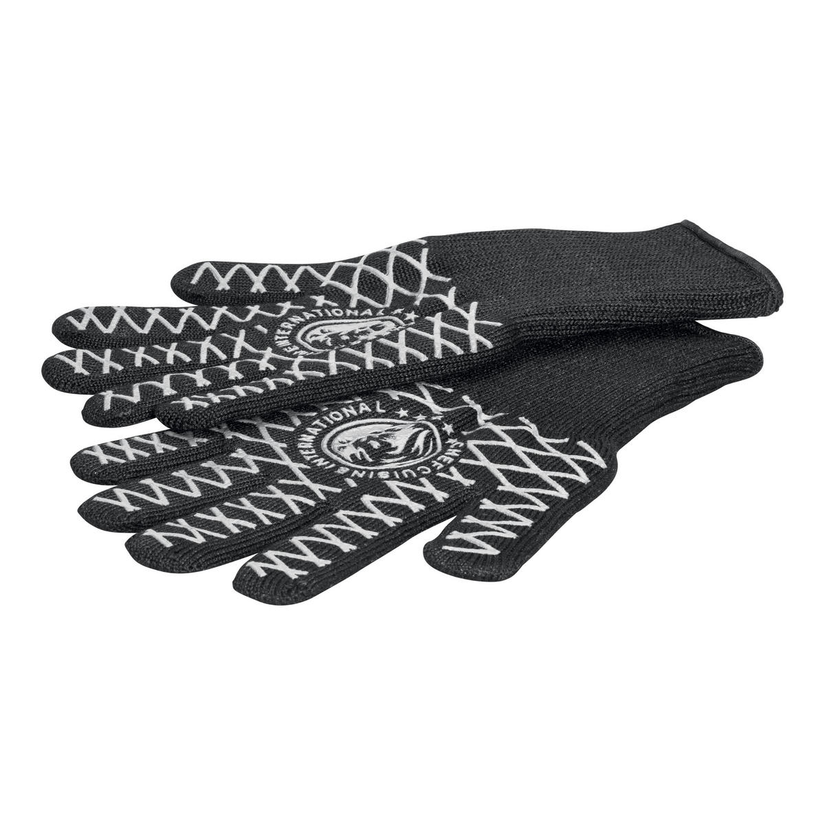 GRILLHANDSCHUH - Weiß Hochglanz/Schwarz, Basics, Kunststoff/Textil (34.3/17/3cm) - CHEF CUISINE