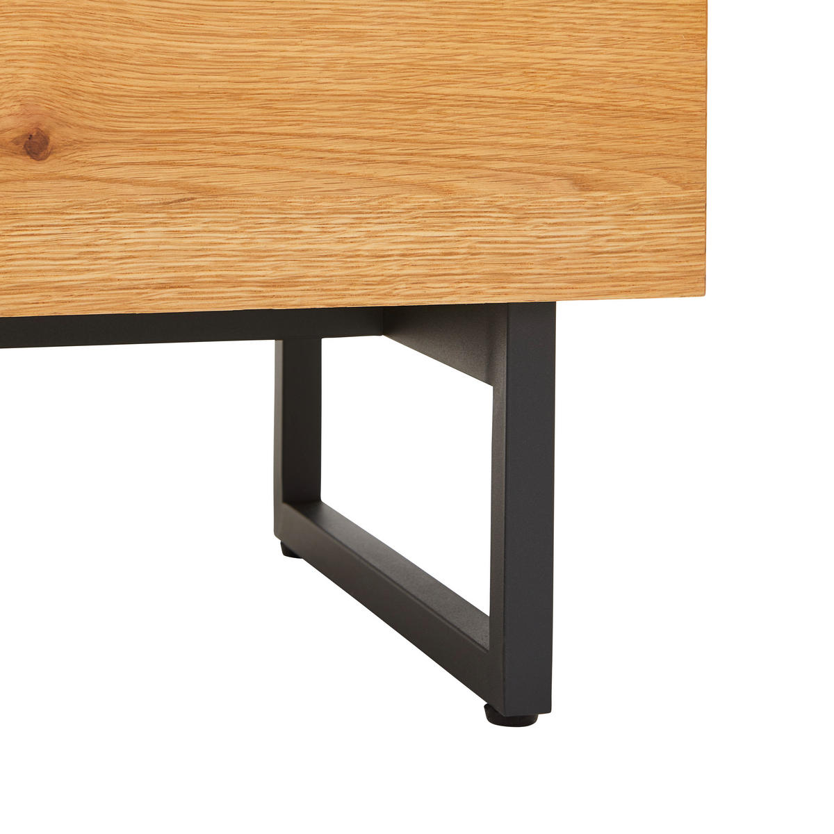 SIDEBOARD 120/119/40 cm  in Schwarz, Eichefarben  - Eichefarben/Schwarz, Design, Holz/Holzwerkstoff (120/119/40cm) - MID.YOU