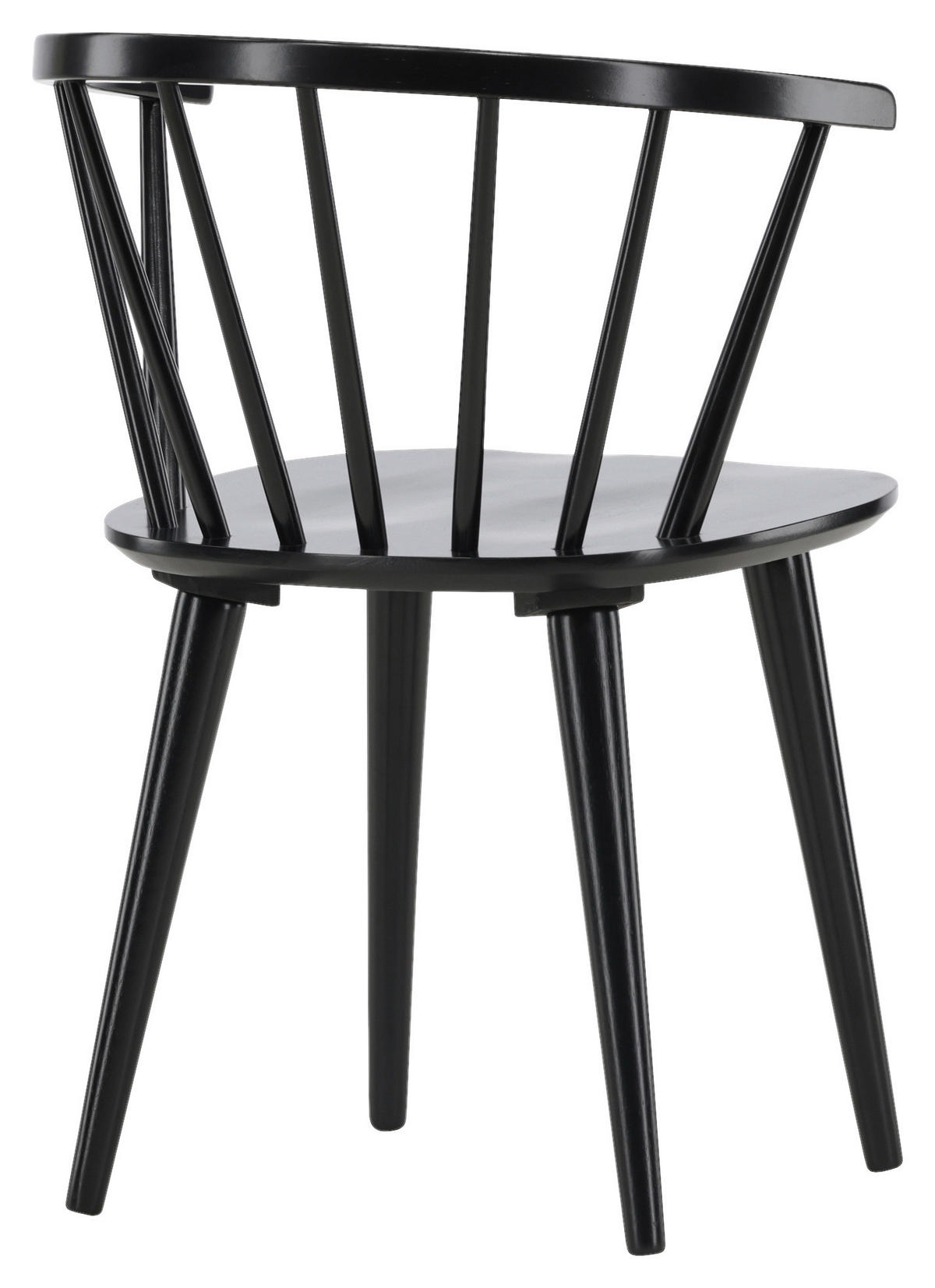 STUHL-SET 2 Stück  in  - Schwarz, Design, Holz (55/75/53cm) - Livetastic