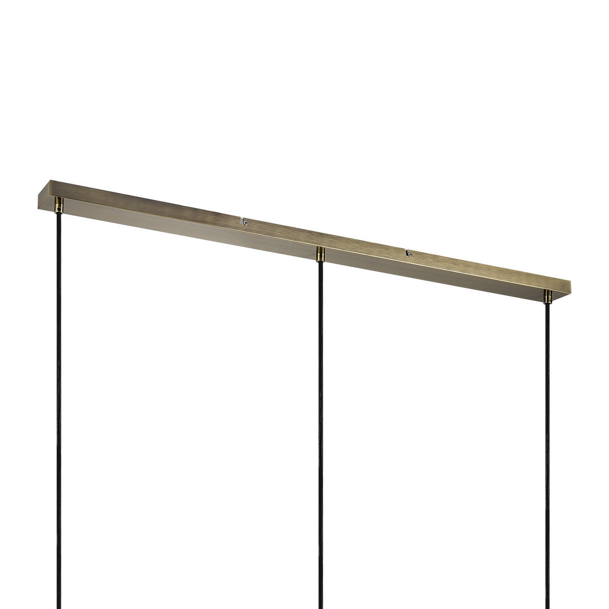 HÄNGELEUCHTE Leonie 110/20/150 cm   - Bernsteinfarben, Basics, Glas/Metall (110/20/150cm) - Novel