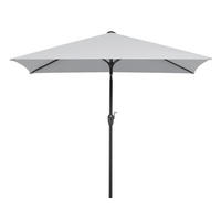 SONNENSCHIRM   - Anthrazit/Silberfarben, Basics, Textil/Metall (210/228/130cm) - Schneider