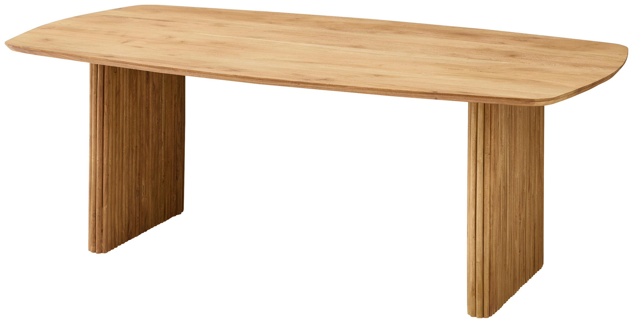 ESSTISCH in Holz 220/110/77 cm  - Akaziefarben, MODERN, Holz (220/110/77cm) - Livetastic