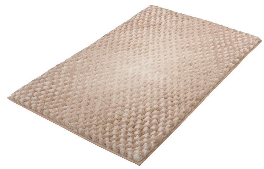 BADTEPPICH Beige 70/120 cm  - Beige, Basics, Textil (70/120cm) - Kleine Wolke