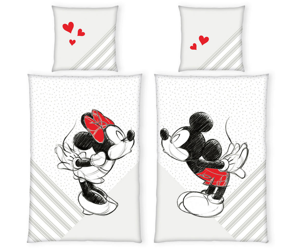 LIZENZBETTWÄSCHE 140/200 cm  - Multicolor, Design, Textil (140/200cm) - Disney