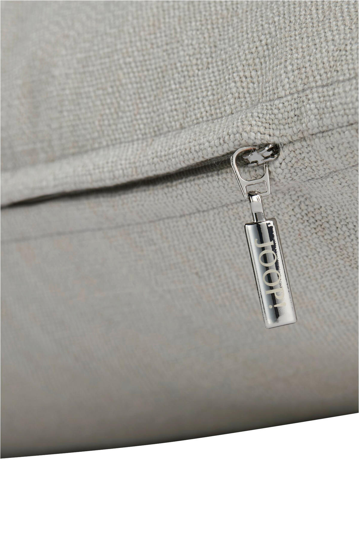 KISSENHÜLLE J!Split silber 40/40 cm  - Silberfarben/Hellgrau, Design, Textil (40/40cm) - Joop!