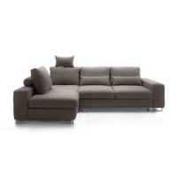 UGAONA GARNITURA moka  - moka, Dizajnerski, tekstil/metal (188/260cm) - Hom`in