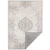 OUTDOORTEPPICH 80/150 cm Twin Supreme Creme, Grau  - Creme/Grau, Design, Kunststoff (80/150cm)