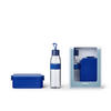 PAUSENSET - Blau, KONVENTIONELL, Kunststoff (24/19,3/6,5cm) - Mepal