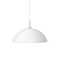 HÄNGELEUCHTE 59,2/22,4 cm  - Eschefarben/Weiß, KONVENTIONELL, Holz/Metall (59,2/22,4cm) - Belid