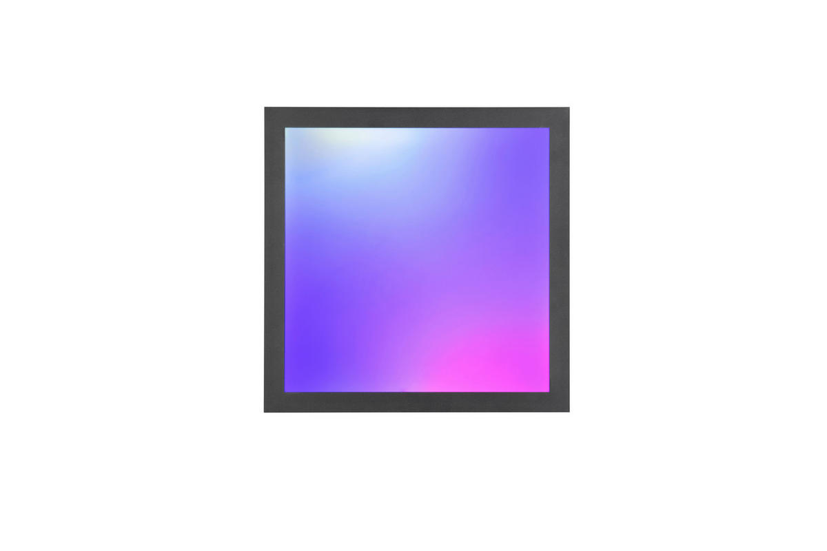 LED-DECKENLEUCHTE     - Schwarz, Konventionell, Metall (29,5cm)