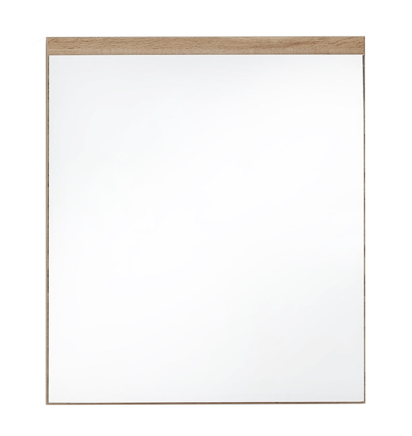 WANDSPIEGEL 75/87/2 cm  - Eichefarben, Natur, Glas/Holzwerkstoff (75/87/2cm)