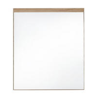 WANDSPIEGEL 75/87/2 cm  - Eichefarben, Natur, Glas/Holzwerkstoff (75/87/2cm)