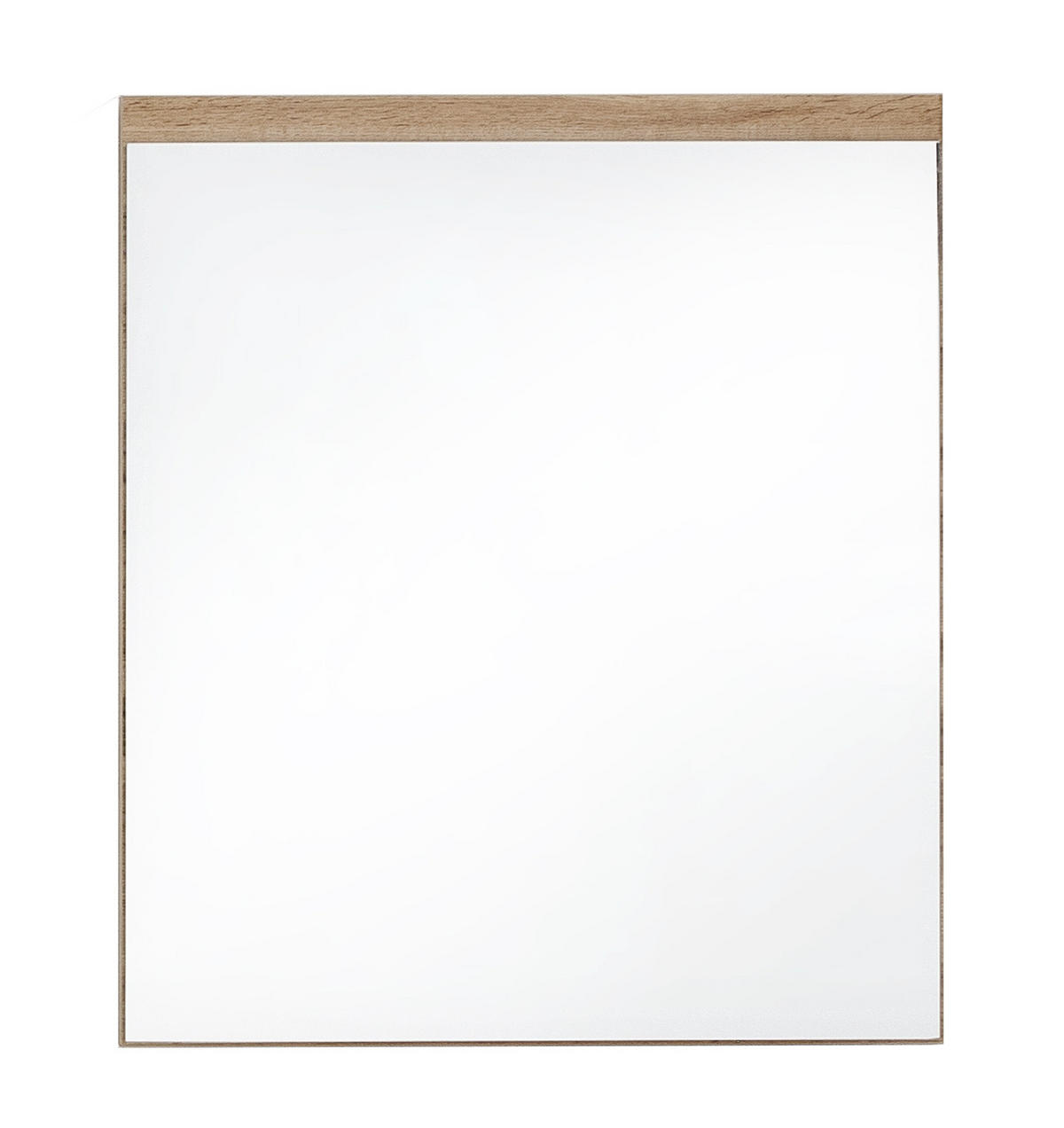 WANDSPIEGEL 75/87/2 cm  - Eichefarben, Natur, Glas/Holzwerkstoff (75/87/2cm)