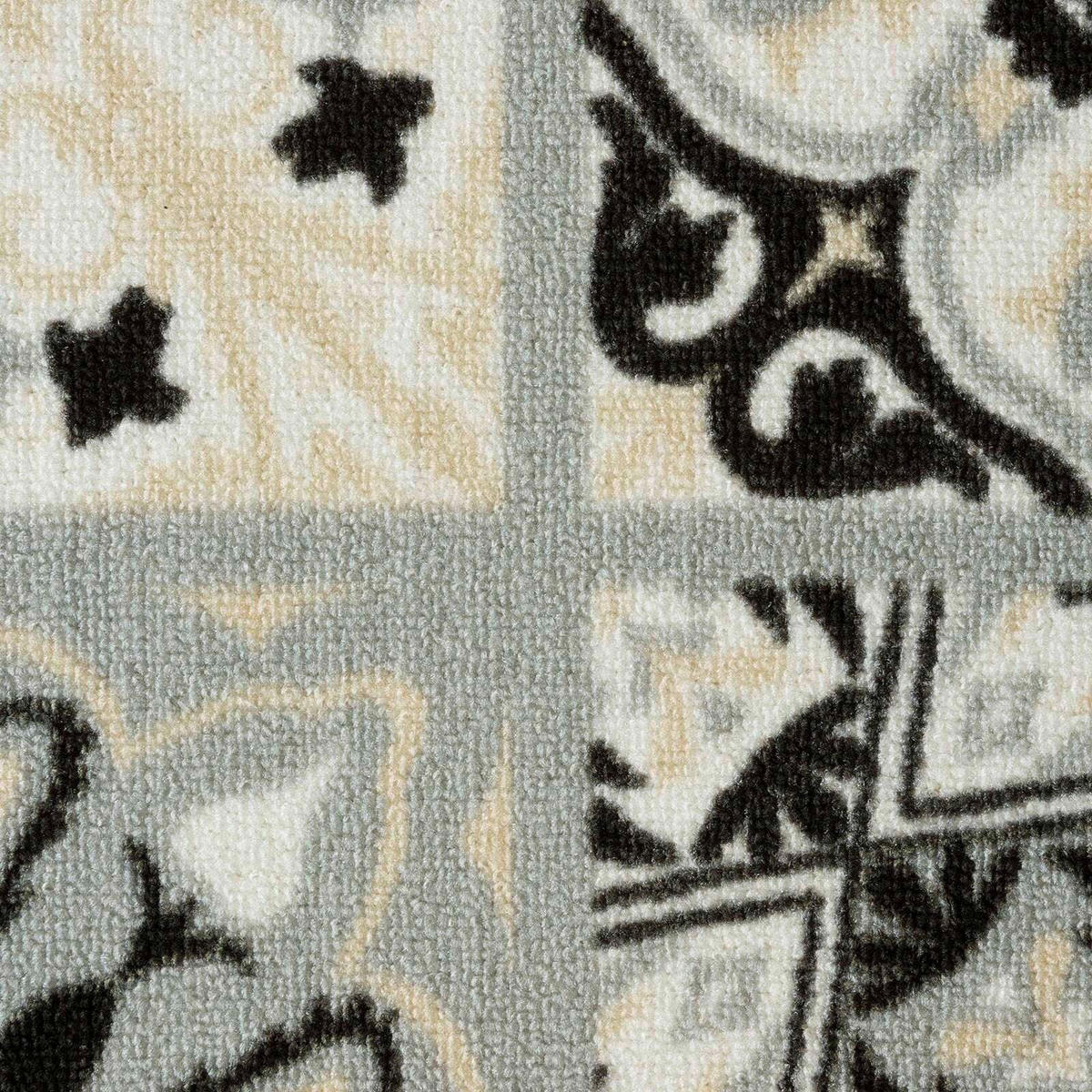 LÄUFER 80/450 cm Dublin  - Grau, Design, Kunststoff/Textil (80/450cm) - Novel