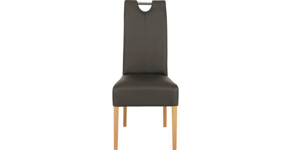 STUHL in Holz, Textil Buchefarben, Schlammfarben - Schlammfarben/Buchefarben, KONVENTIONELL, Holz/Textil (47/103/60cm) - Cantus